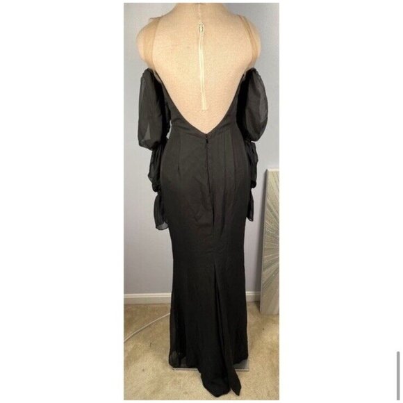 Katie May Estella Gown Black Party Elegant - Picture 9 of 9